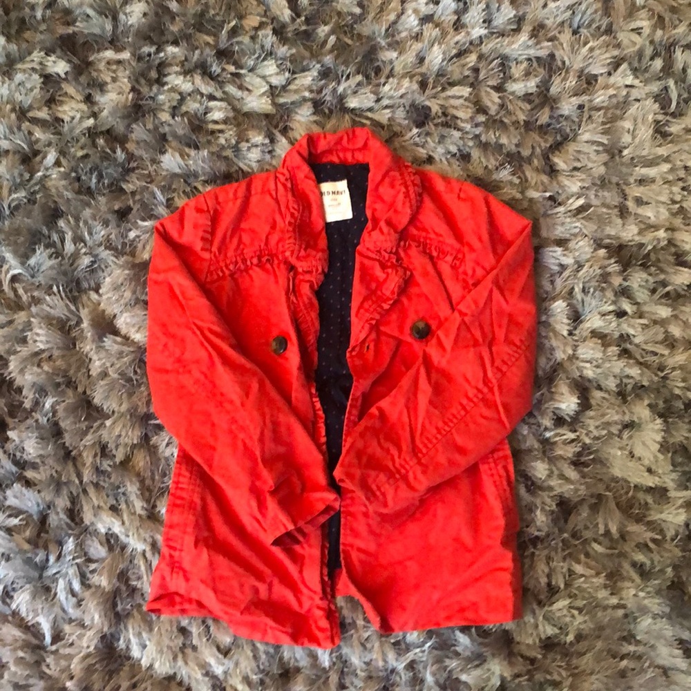 Red jacket